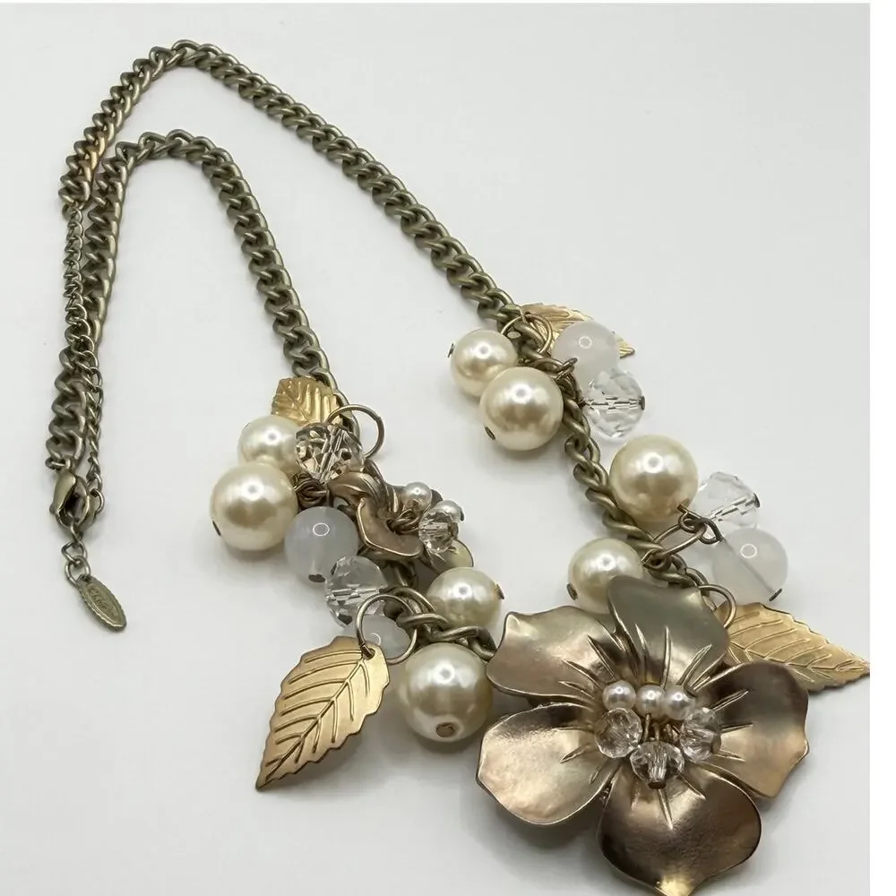 Gold Statement Necklace Set – 2 Pc Mixed Designs